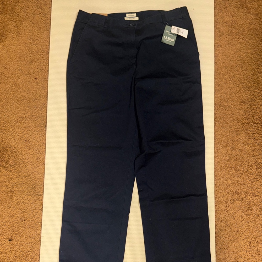 L.L. Bean Men’s Dark Navy Chino Pants